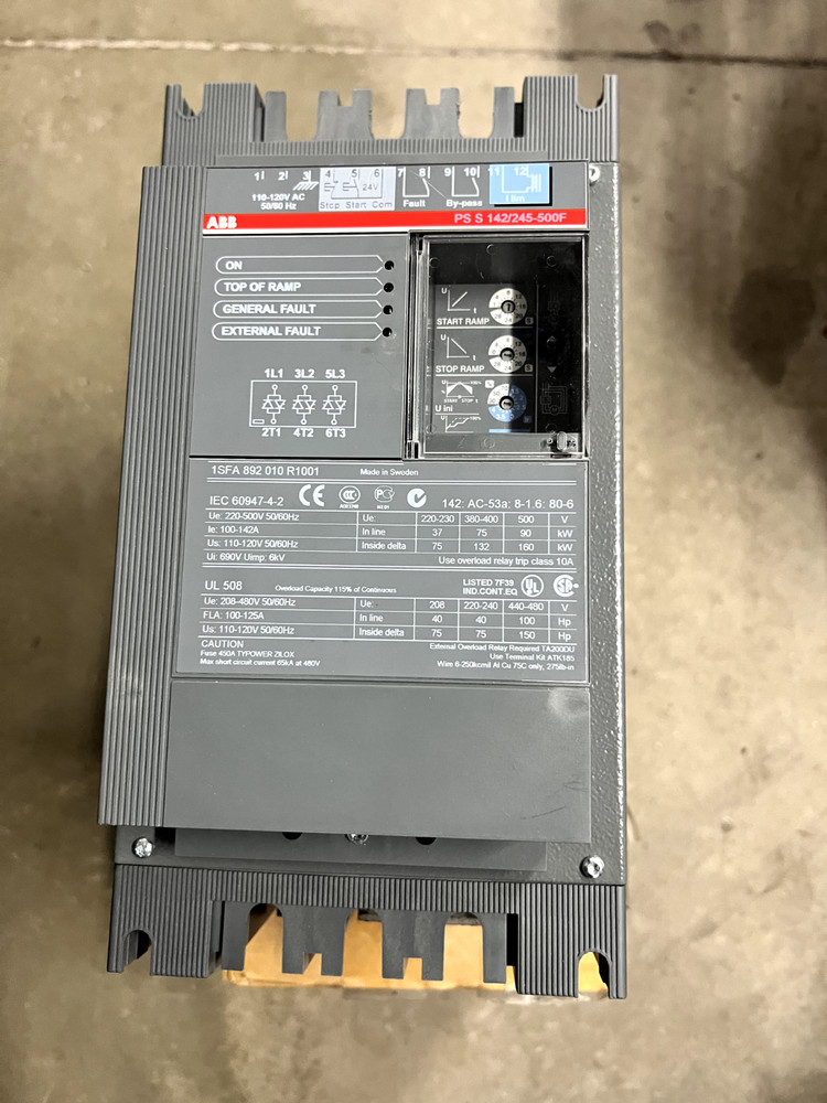 ABB soft starter 1SFA892010R1001