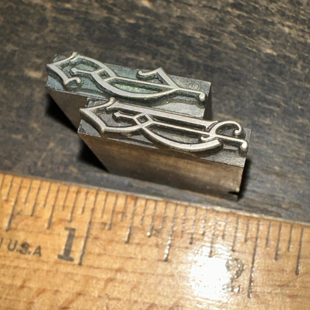 Printing Blocks “ 2 Lead Borders “ Nice Lines!