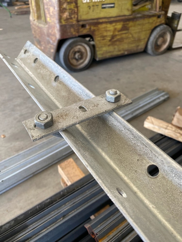 Mounting Block for Windmill Tower Pump Pole Guide 3" angle tower, ONE or MORE