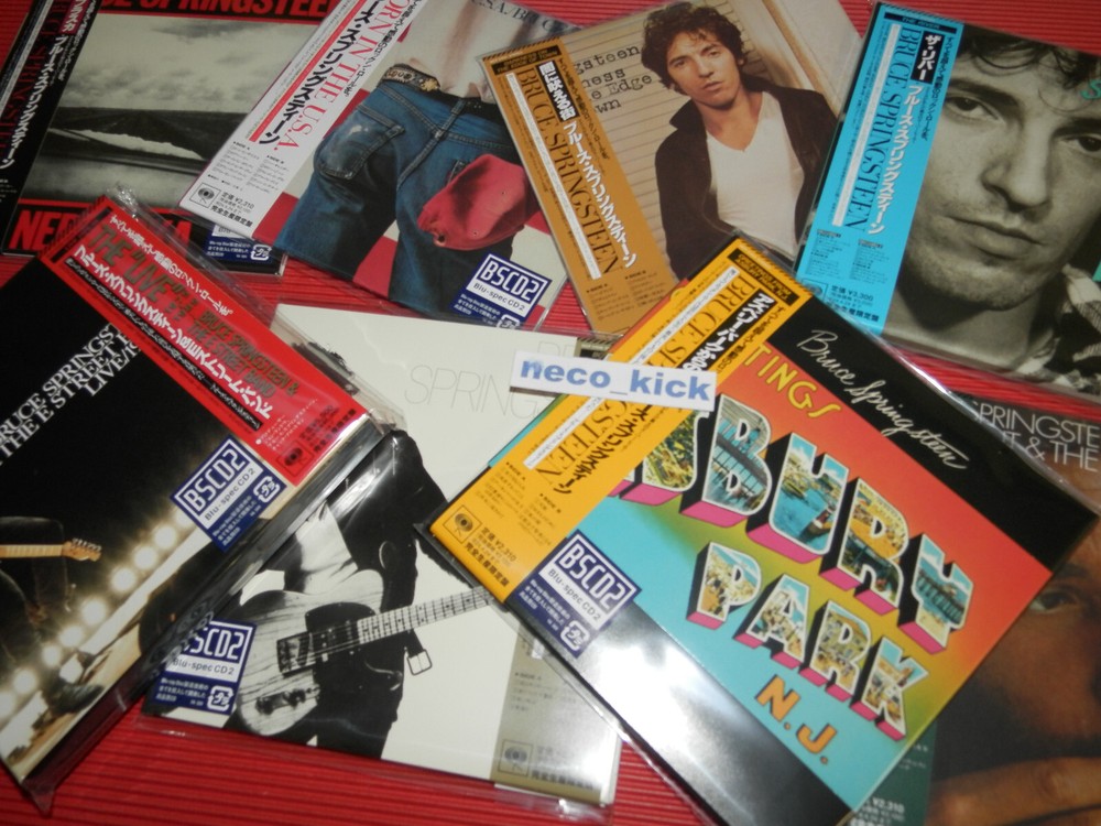 11F 2023 BRUCE SPRINGSTEEN 8 JAPAN MINI LP BLU-SPEC CD SET