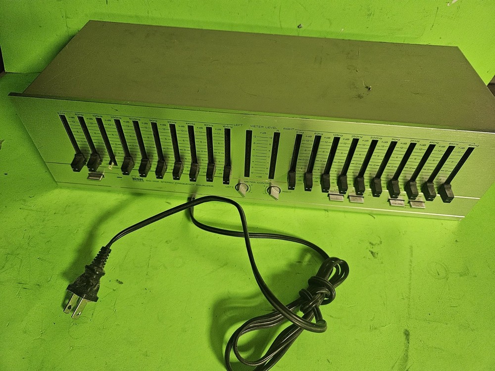 Vintage BSR EQ-110X Stereo Frequency Equalizer