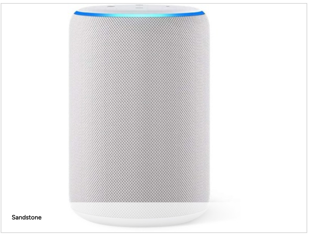 NEW 🔥 Amazon Echo 3rd Gen Alexa Smart Speaker US Version DOLBY SANDSTONE WHITE