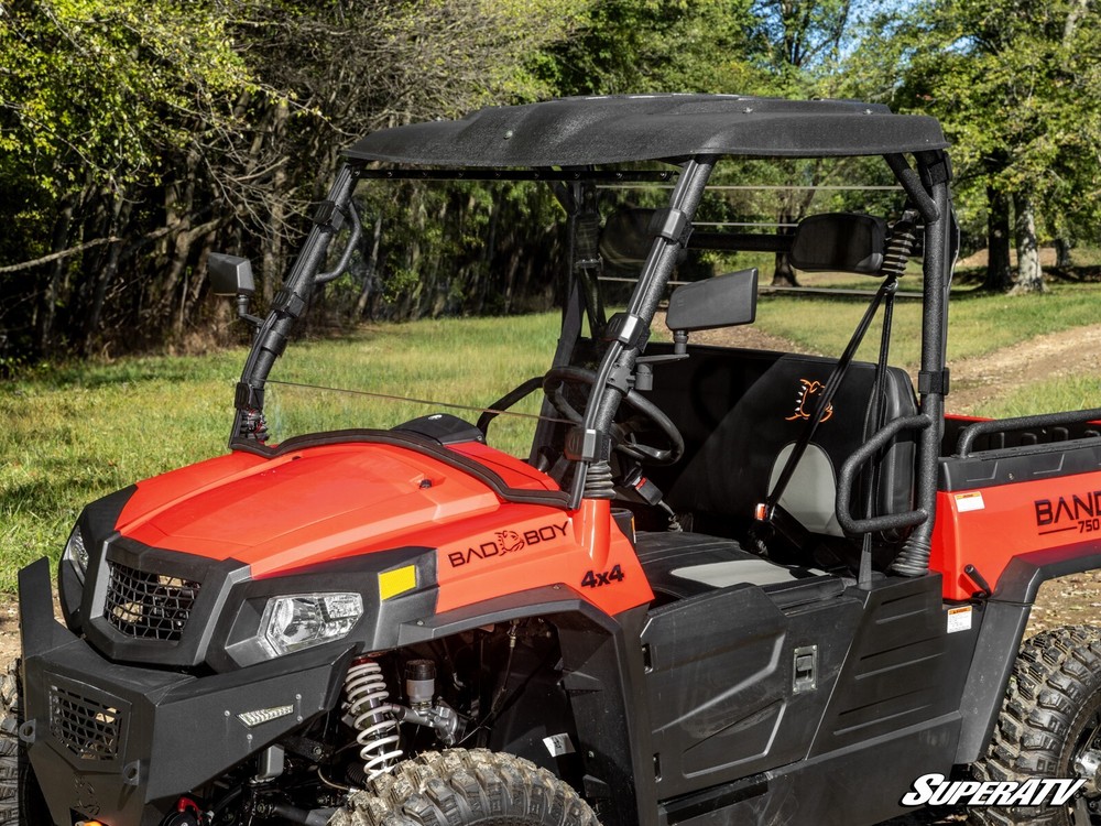 SuperATV Scratch-Resistant Full Windshield for Bennche Cowboy/2016+