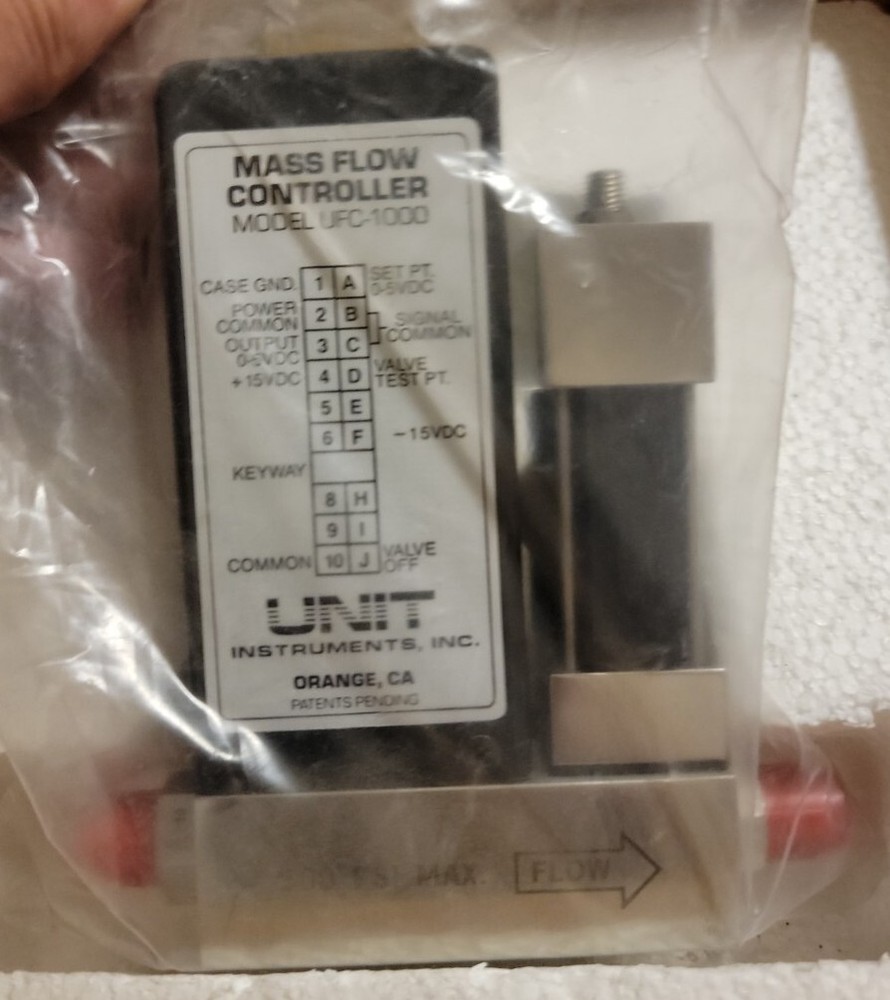 Unit Instruments UFC-1000 Mass Flow Controller 500 PSI