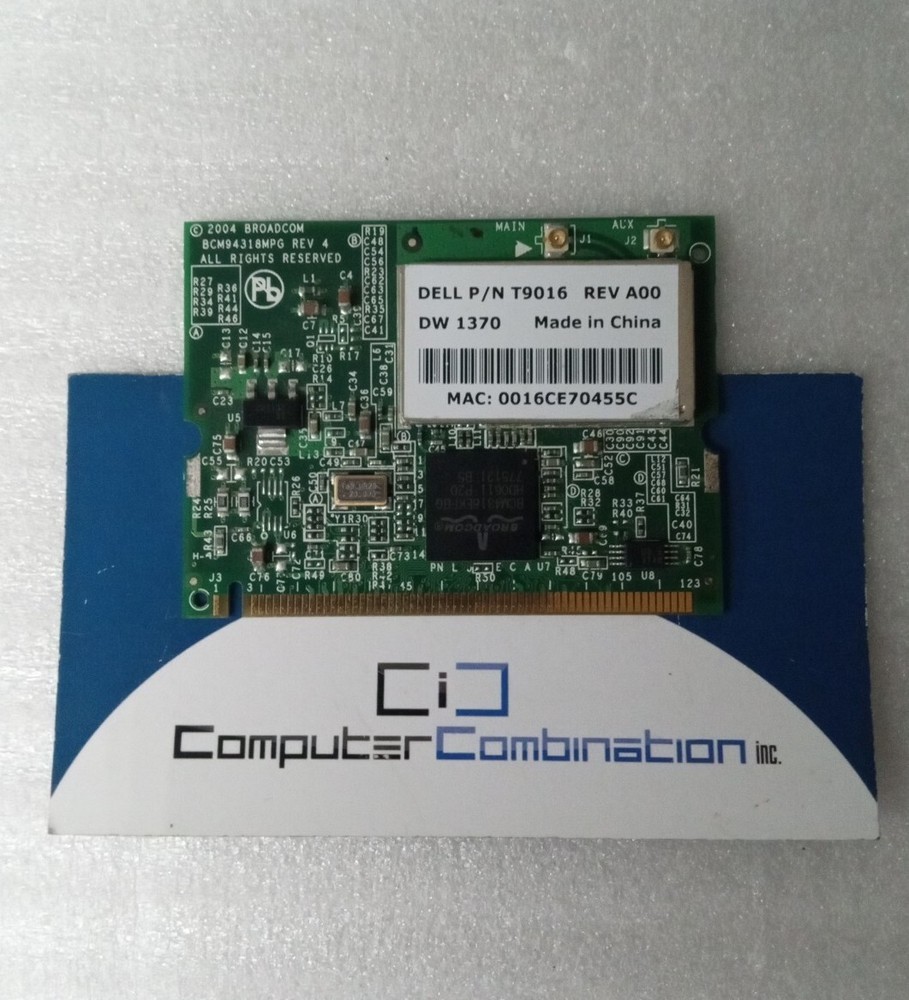 0T9016 BCM94318MPG Wireless  Network Card