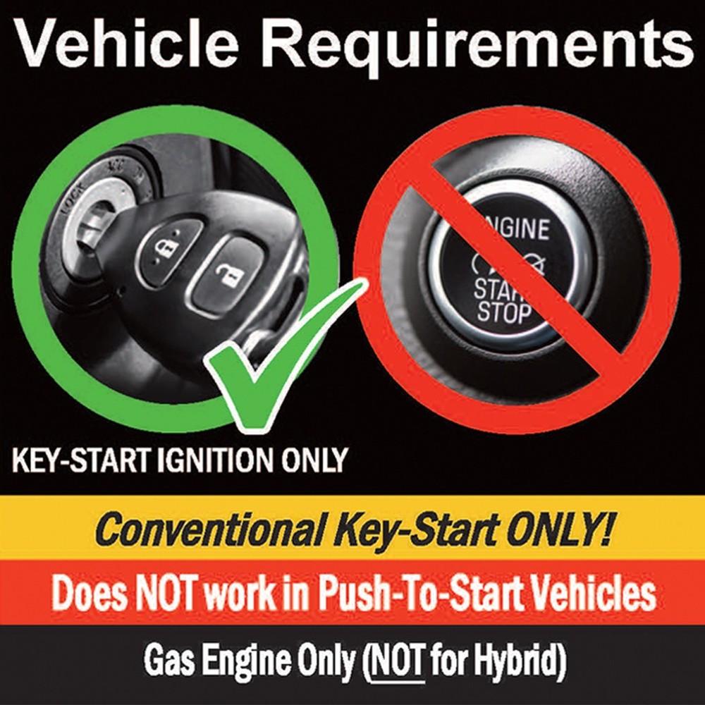 Plug & Play Factory Remote Activated Remote Start For 2009-2012 Ford Flex