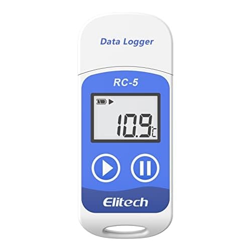 Elitech RC-5 Temperature Data Logger Temperature Recorder PDF Data Recorder 3200