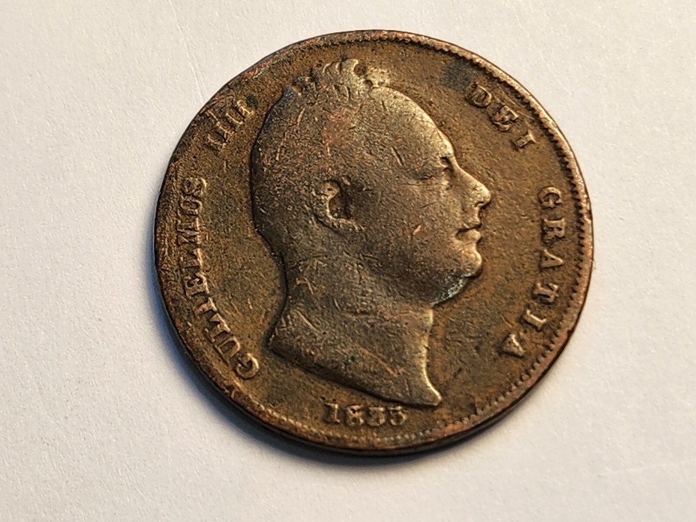 1835 Great Britain Farthing 1145
