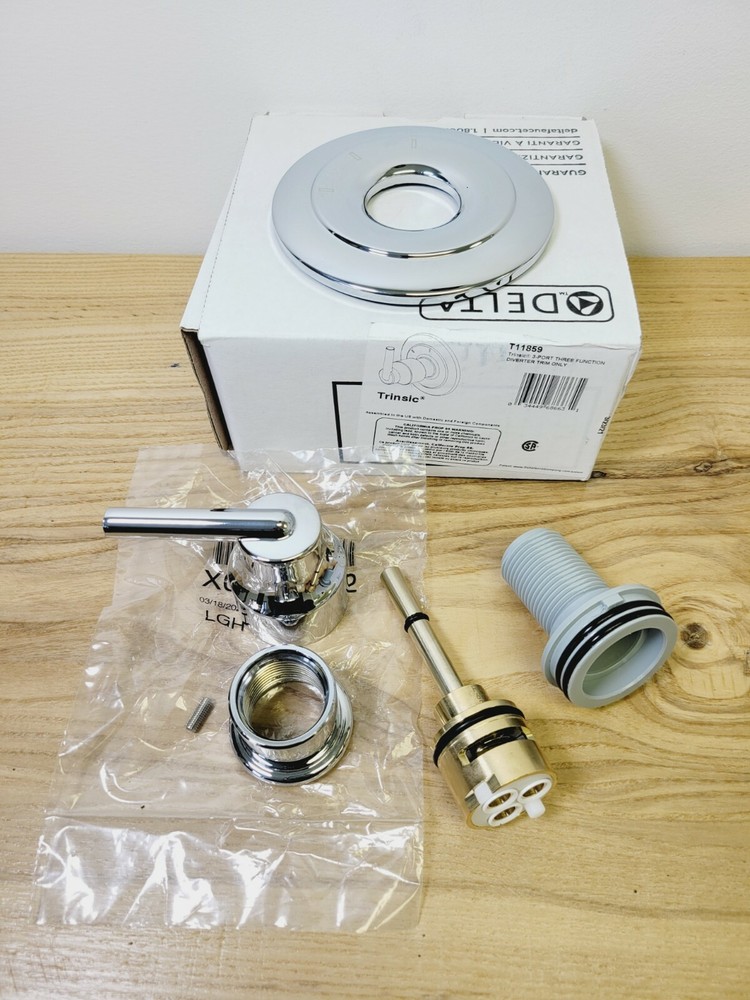 Delta T11859 Chrome Trinsic Three Function Diverter Valve Trim