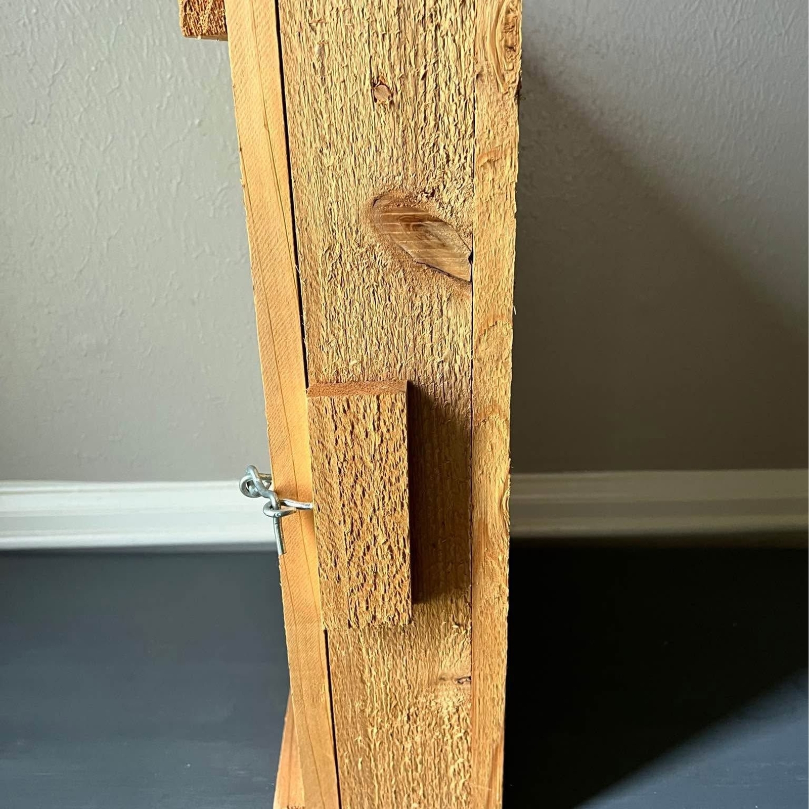 Wooden Insect House with Screen Door