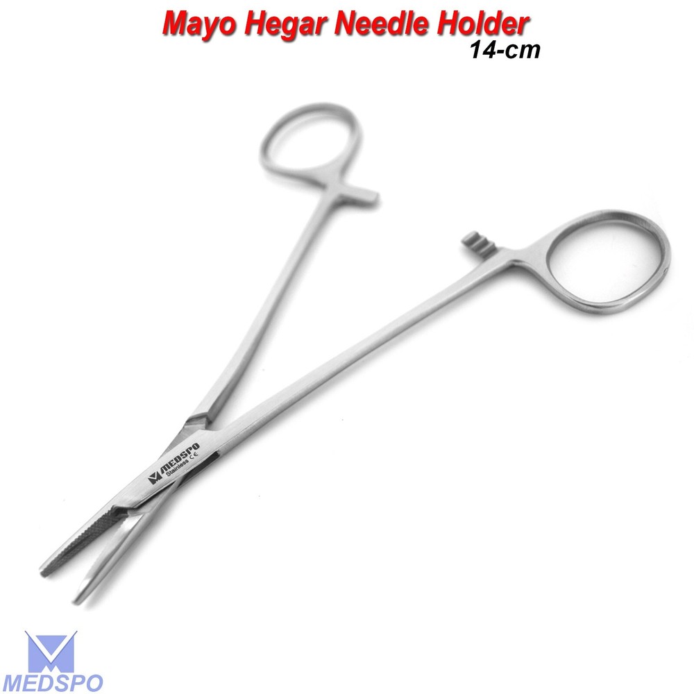Hemostatic Locking Forceps & Tissue Suture Scissors Surgical Artery Instruments