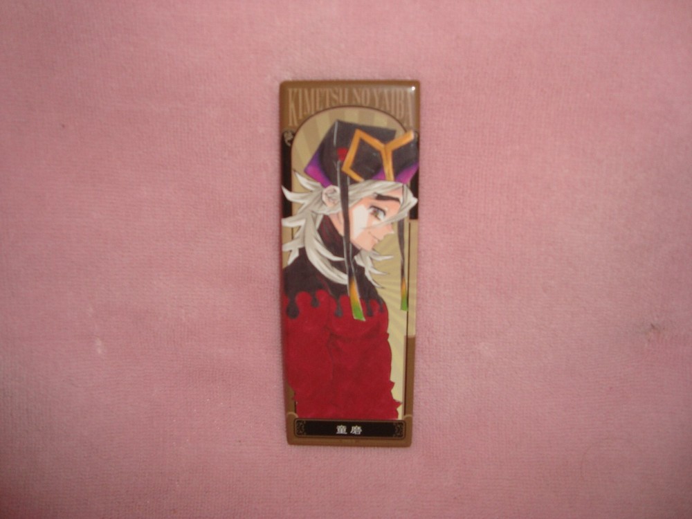 Kimetsu No Yaiba Demon Slayer DOMA pin regtangular PinBack Button