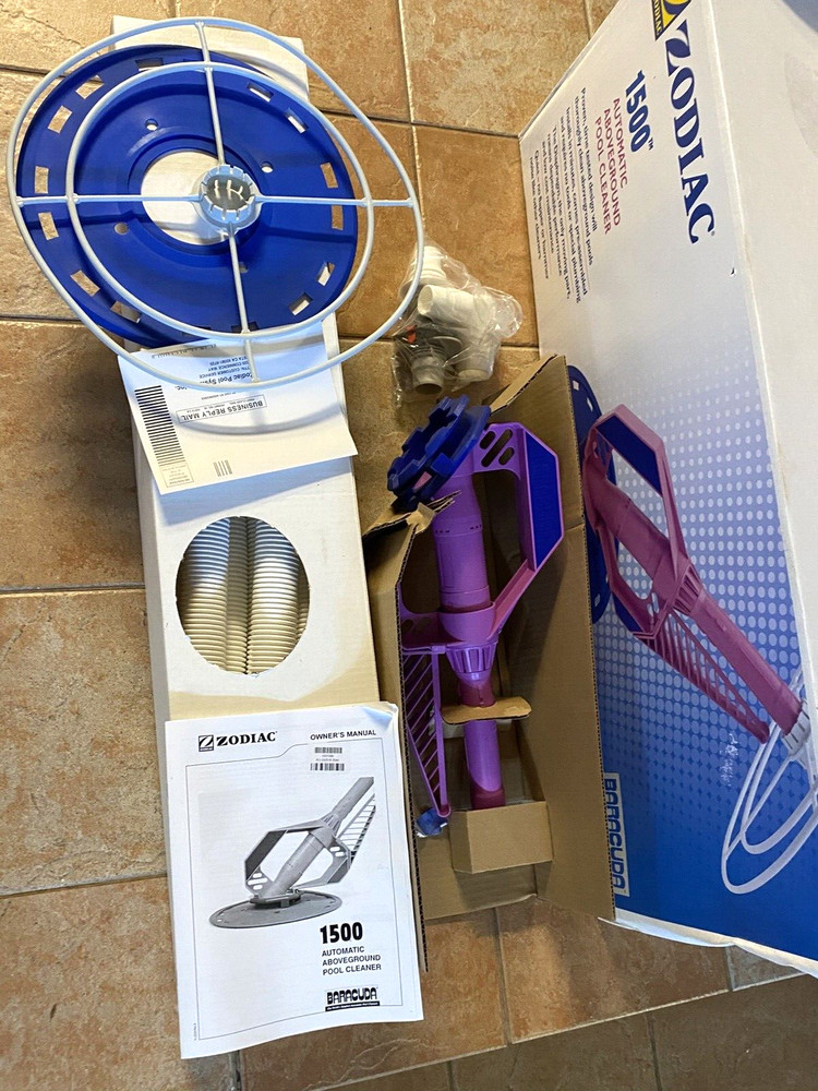 ZODIAC 1500 BARACUDA AUTOMATIC POOL CLEANER,ABOVEGROUND,COMPLETE,RELIABLE,GIFT:)