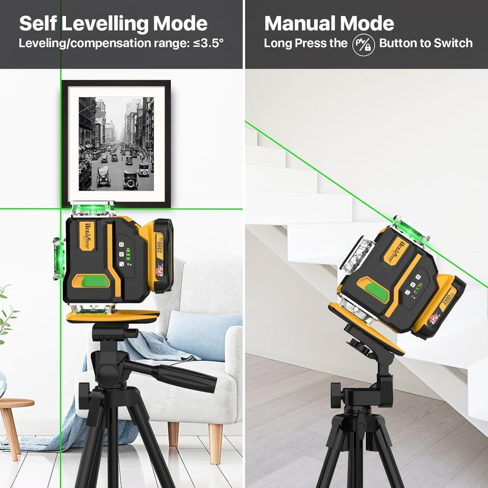 4x360 Green Laser Level Self Leveling