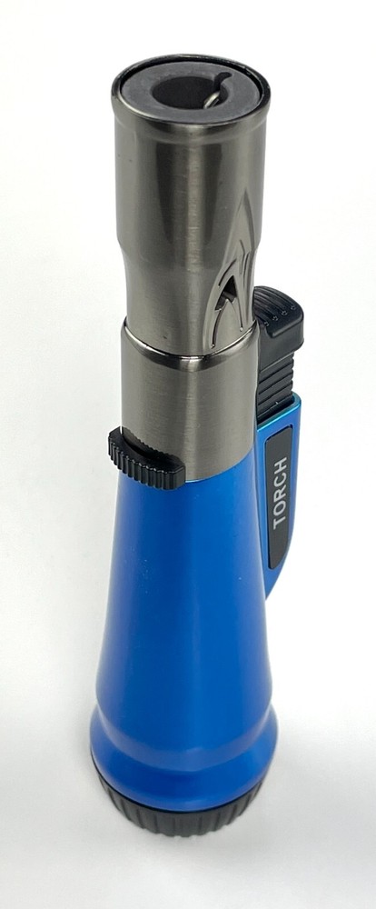 12 PACK Jet Torch Flame Refillable Butane Lighter Adjustable Cigar Lighter