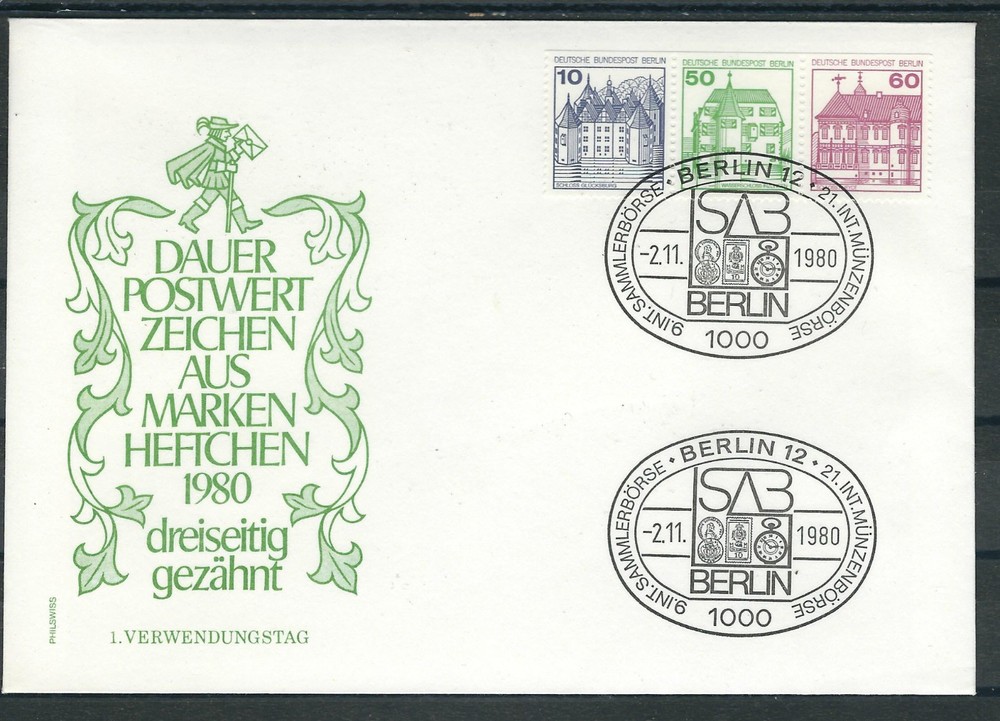 Berlin Mi.No. W 75 on FDC