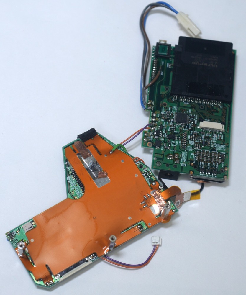 Olympus DP10 #DV3934 Power-5 System Boards Card Reader Microscope Camera Parts