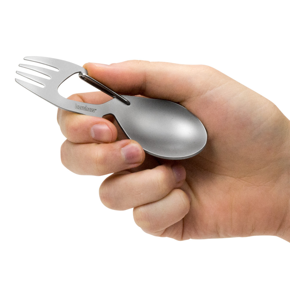 Kershaw Ration Camping Travelling Multi Use Utensil