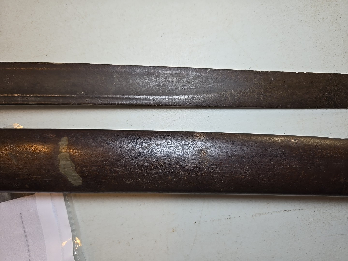 Civil War Model 1850 Foot Officers Sword with Scabbard, Used