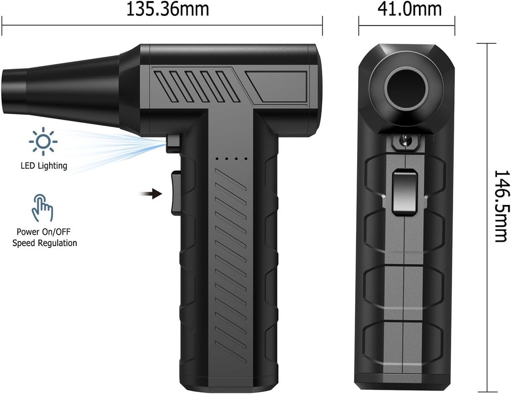 Revolutionary Mini Air Duster: Lightweight, Rechargeable & Multi-Purpose