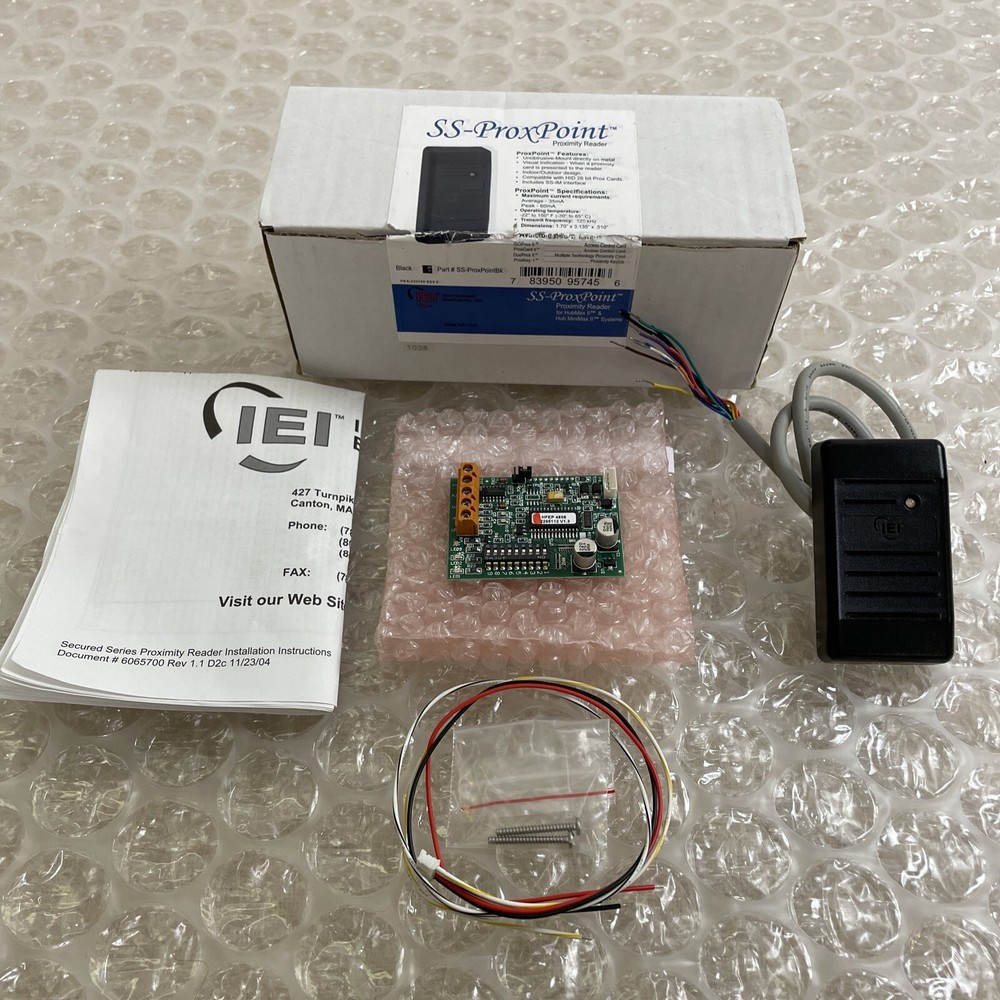 SS-PROXPOINT Part#SS-ProxPointBk Proximity Reader With SS-IM Interface