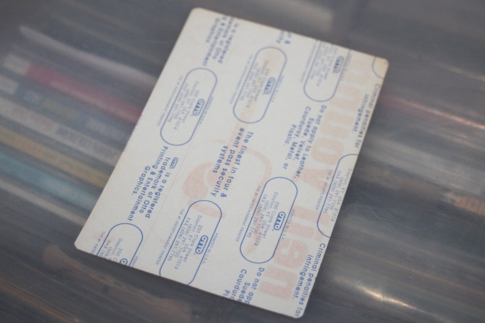 Neil Young - Unused Backstage Pass #2 - FREE POSTAGE - Solo Acoustic 1992