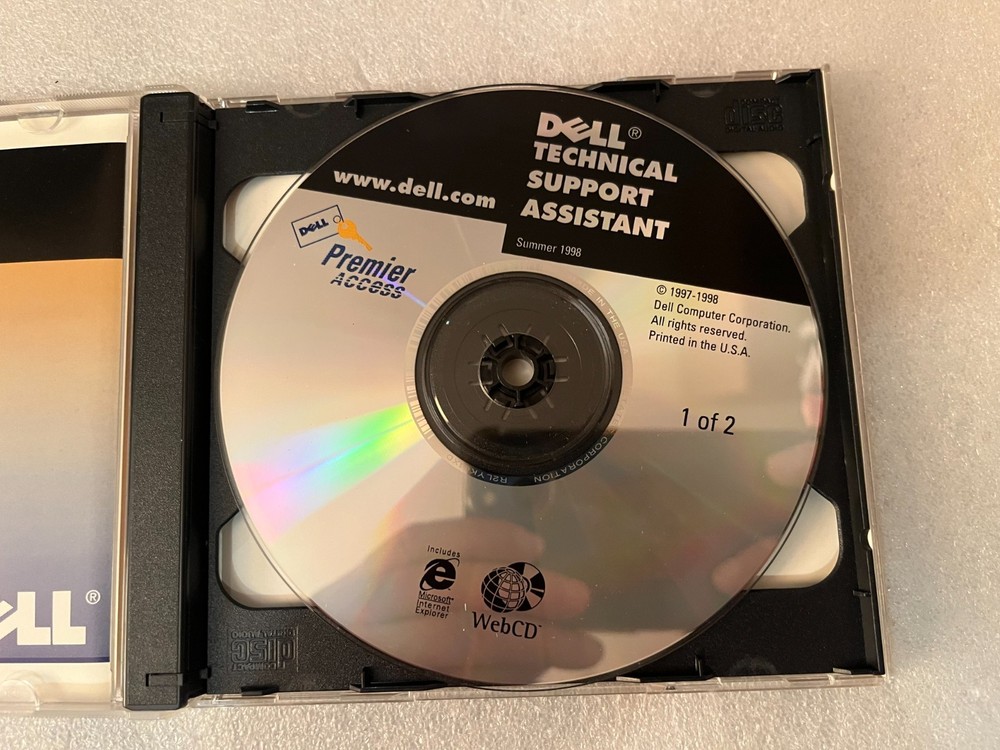 Dell Technical Support Assistant CD-ROM Set for Optiplex, Latitude, PowerEdge...