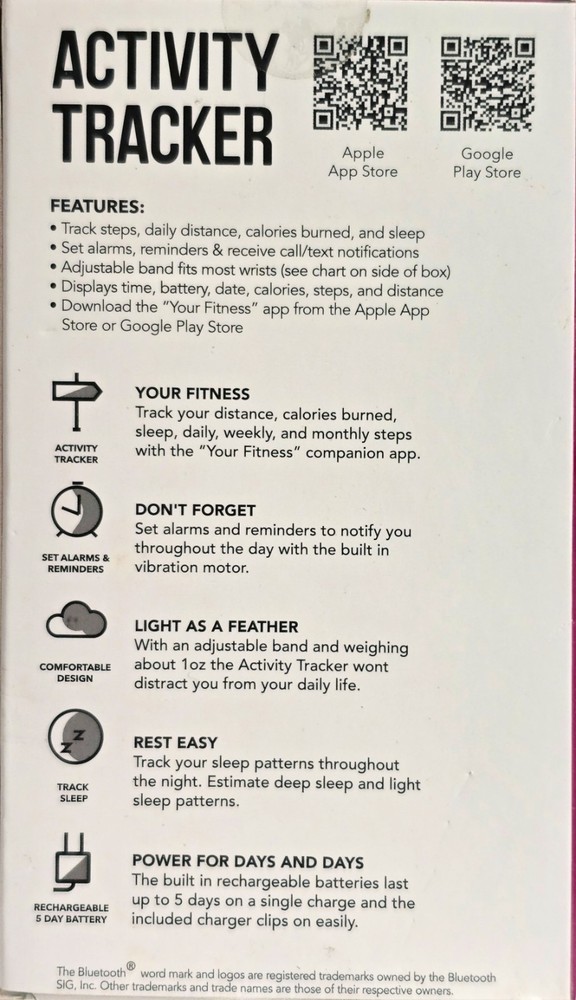 Bluetooth Fitness Activitg Tracker Activity Tracker