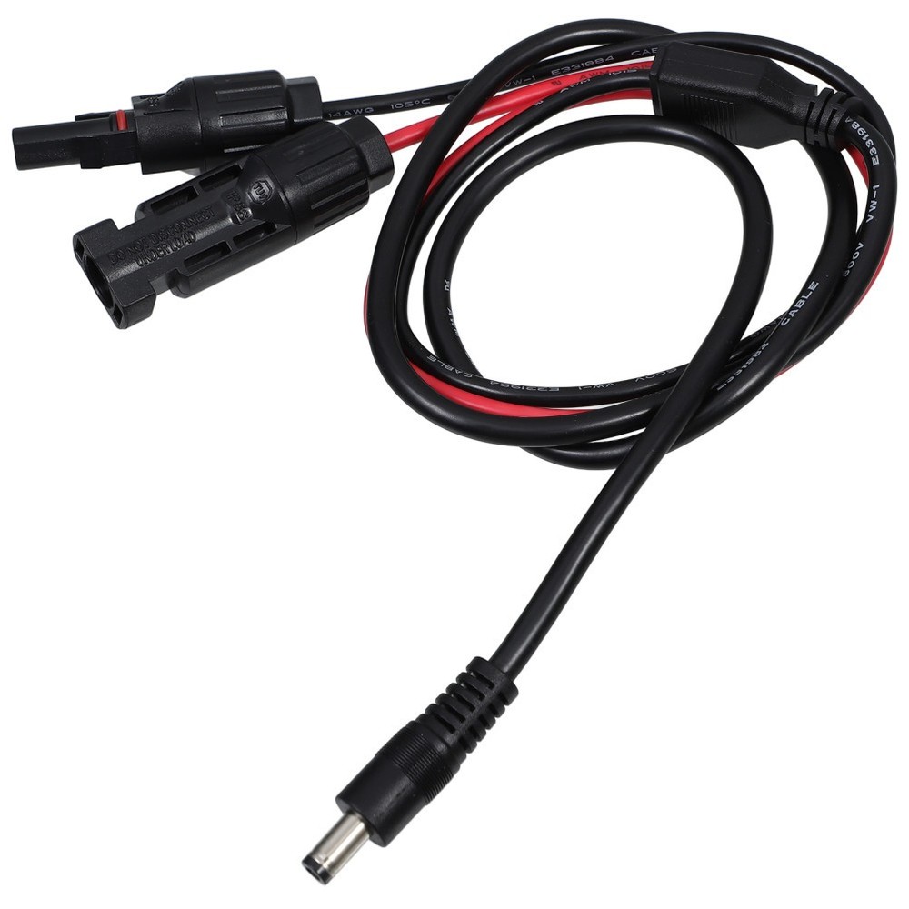 Solar Panel Extension Cable To DC 5.5 Mm Connector Wire For Solar Systems