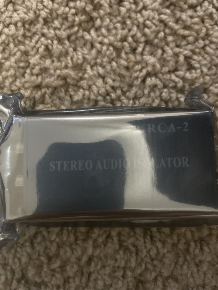 Rca-2 Stereo Audio Isolator