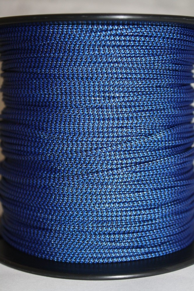 5' BCY Blue & Black Speckled D Loop Material Bow String Bowstring Archery