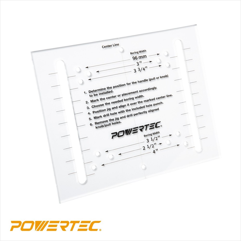 71412 Drawer Pull Jig Template and Center Punch Kit