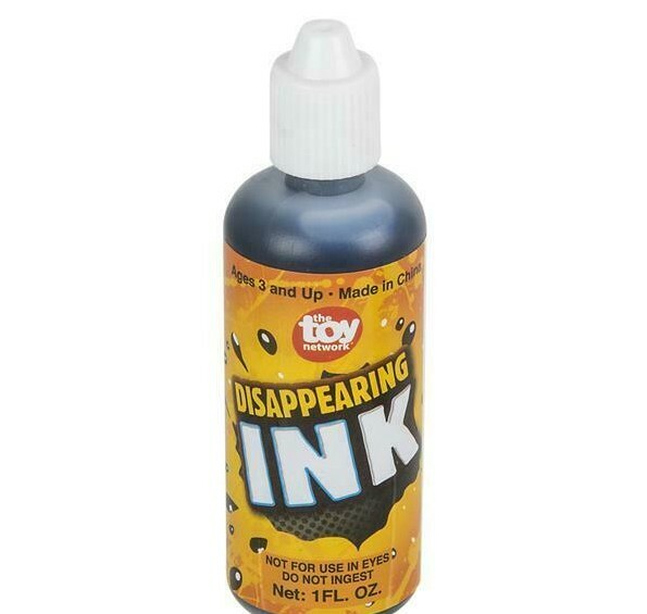 DISAPPEARING INK - 1oz Bottle