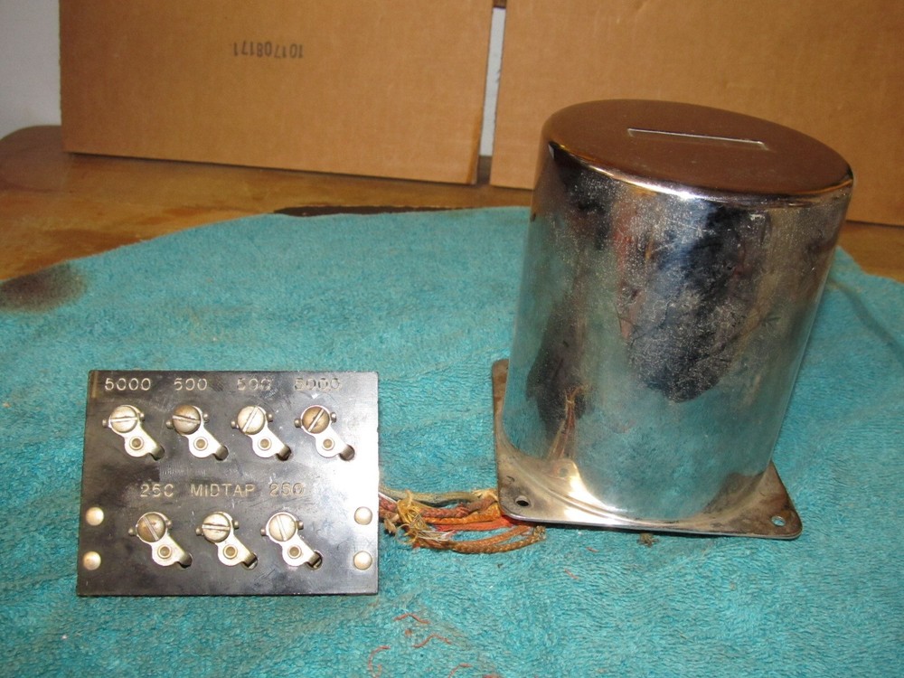 Vintage Chrome RCA XT-2484 Transformer