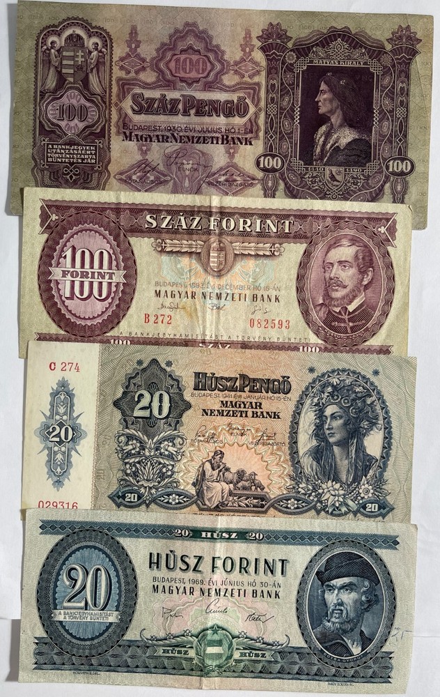 Hungary old different notes (#727)