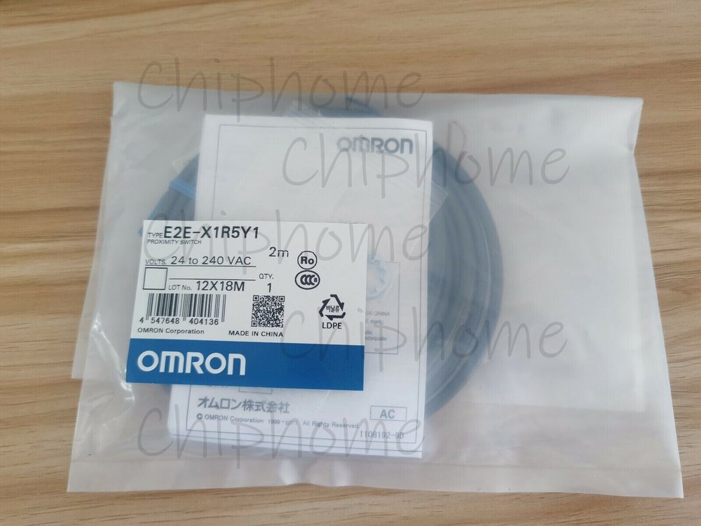 1PCS NEW Omron E2E-X1R5Y1 E2EX1R5Y1 Proximity Switch