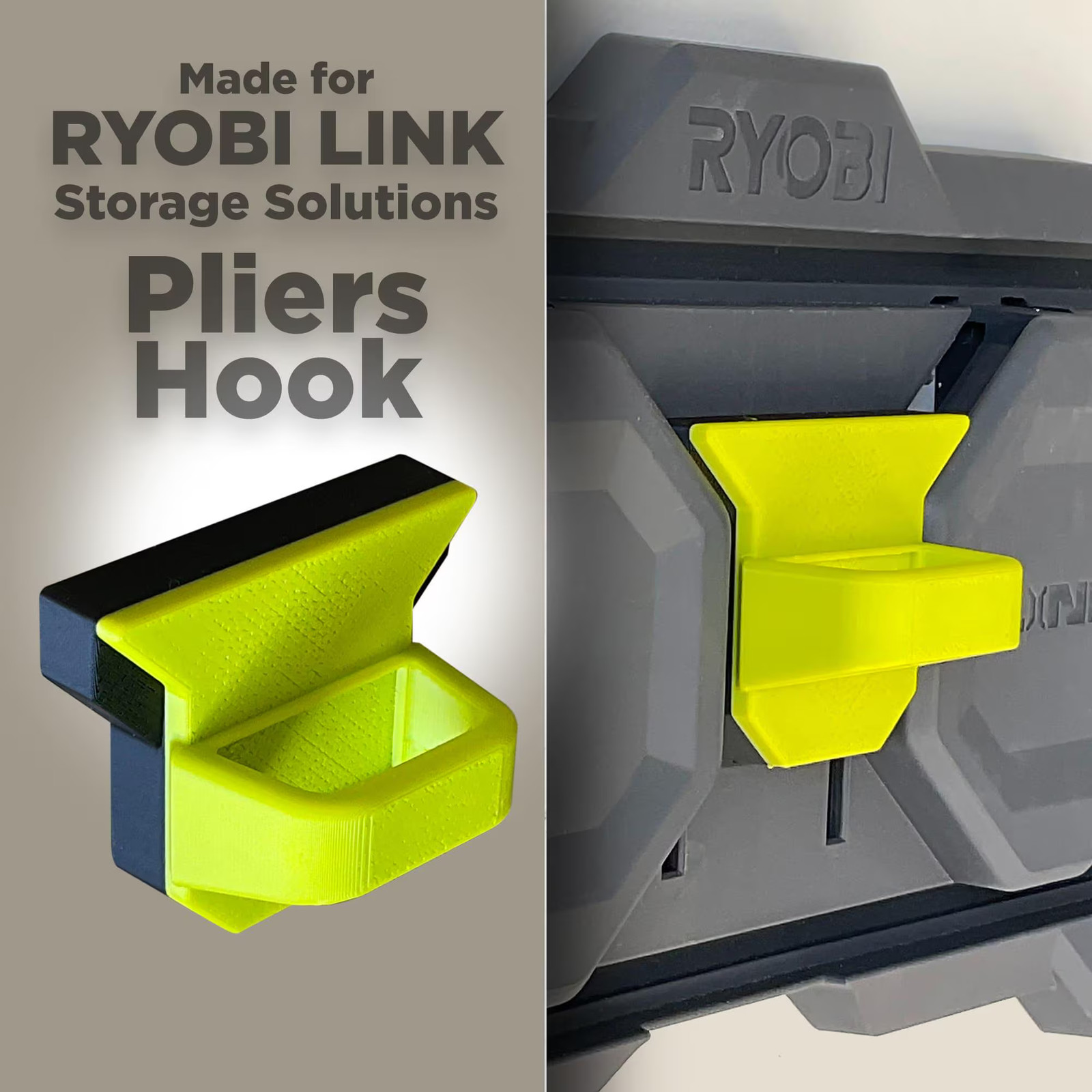 Pliers Hook for RYOBI LINK Modular Storage System