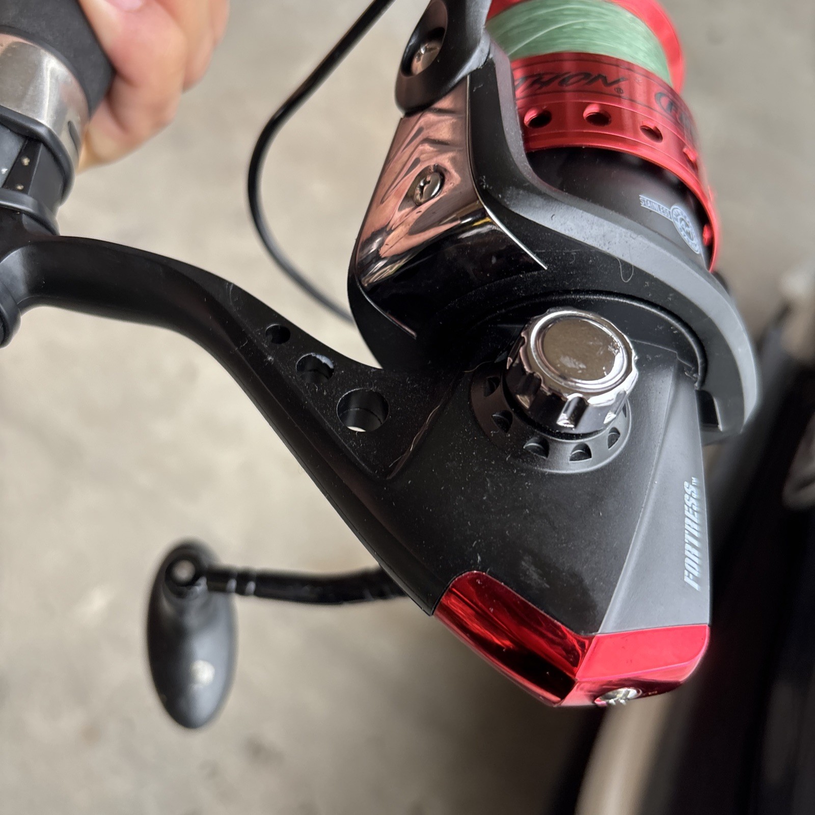 Marathon Fortress Fishing Rod FRT5000S70MH Med Heavy 7’ & Stainless Steel Reel