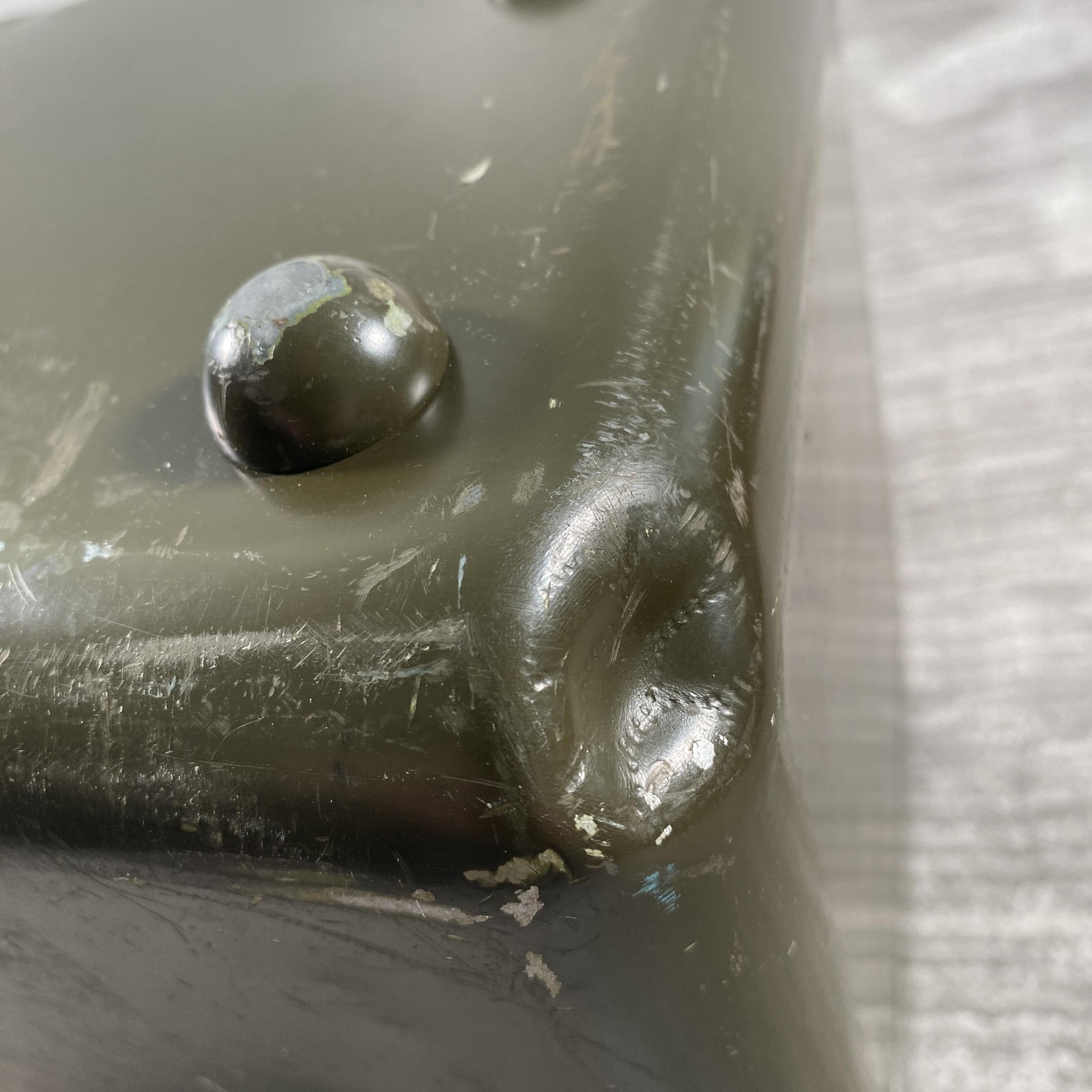 Vintage Zero Manufacturing Military Pressure Equalizer Transit Case 1974 OD