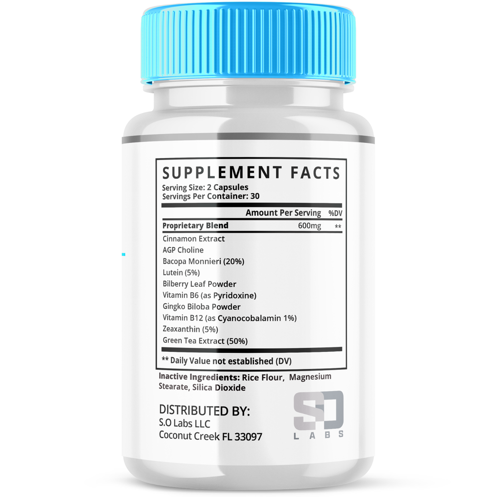 Brainol Advanced Memory & Focus: Supports clarity and concentration (1 Pack)