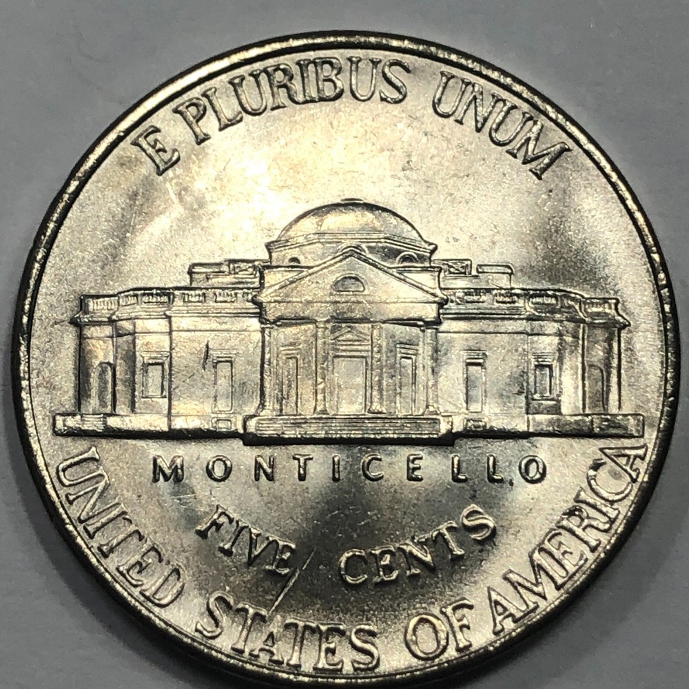 2000-D Jefferson 5 cent - Uncirculated