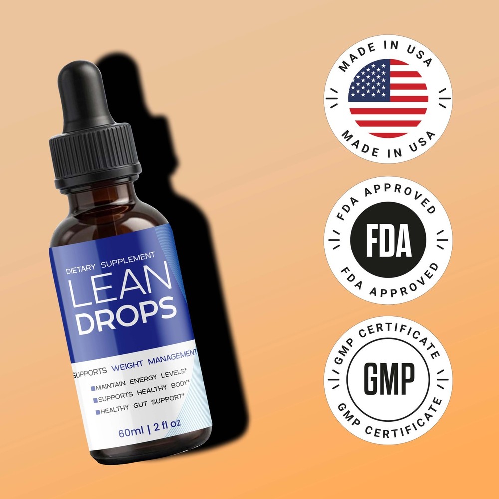 (1 Pack) Lean Drops for Weight Loss, Advanced LeanDrops Fat-Burning Formula