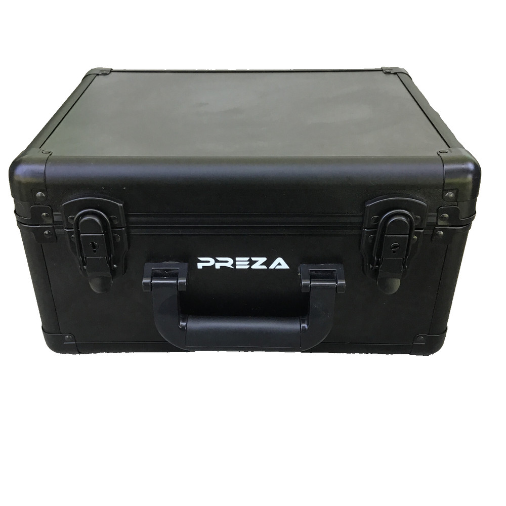 PREZA Graded Card Storage Box & Display Case 3 FOAM DIVIDER Black RIGID DESIGN