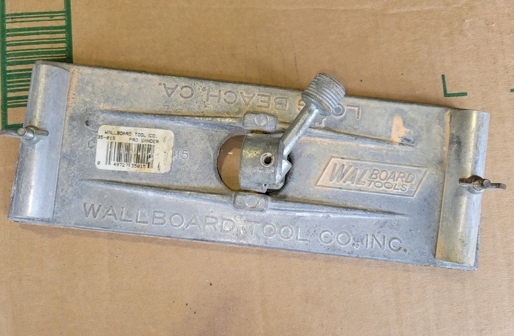 Wallboard Tool Co. (USA) #35-015 Pro, Wall/Ceiling Threaded Drywall Sanding Head