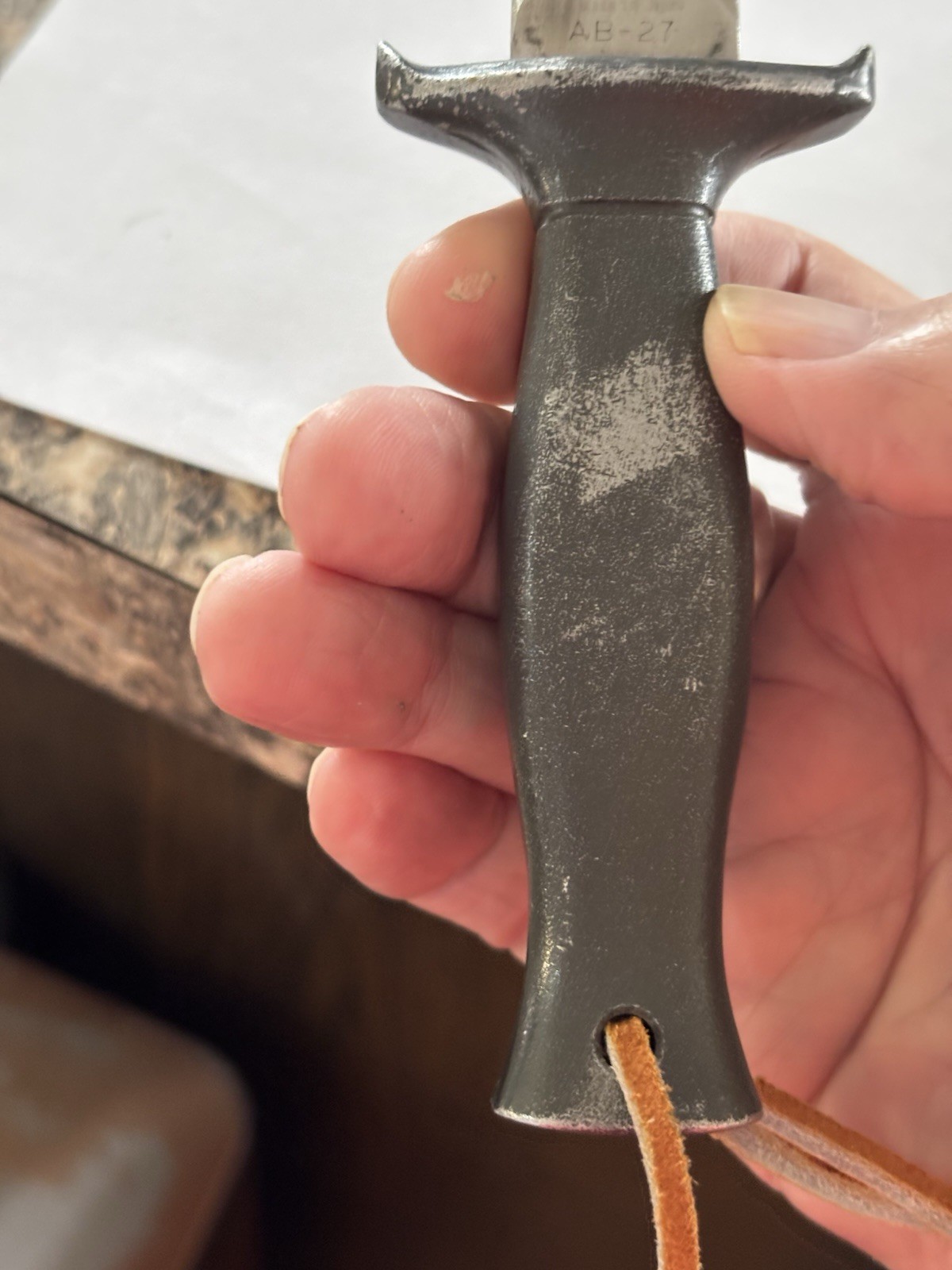 American Blade (AB-27) Vintage Boot Dagger Fixed Blade KnifeW/ Sheath