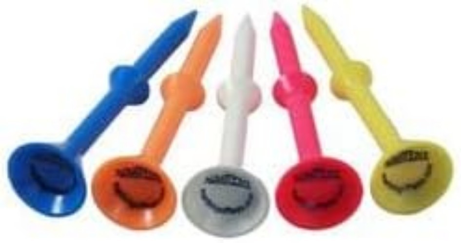 Step-Up Golf Tees 3 1/4" 5 Pack Multicolor