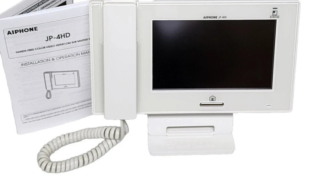 Aiphone JP-4HD 7" Video Sub Station with LCD Touchscreen