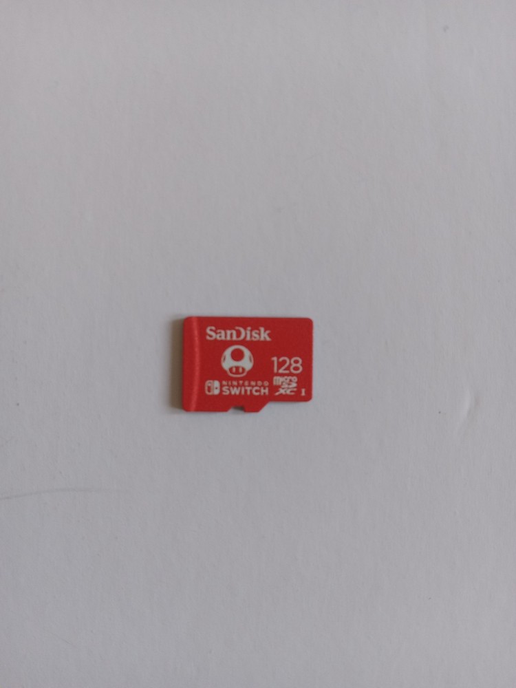 Sandisk 128GB MicroSD Memory Card for Nintendo Switch - (Read Description)