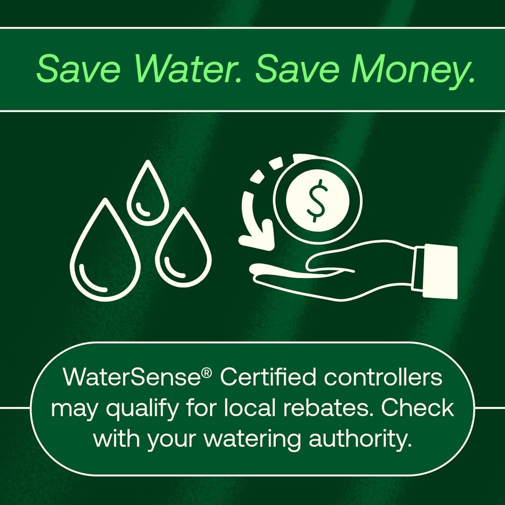 Rain Bird 4-Zone ARC4 App-Based Indoor Smart Irrigation WiFi Timer/Controller