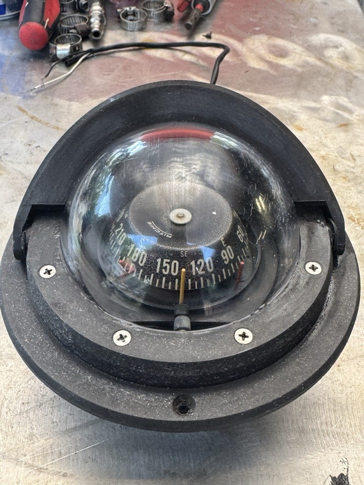 Ritchie F-83 Voyager Compass Flush Mount Black